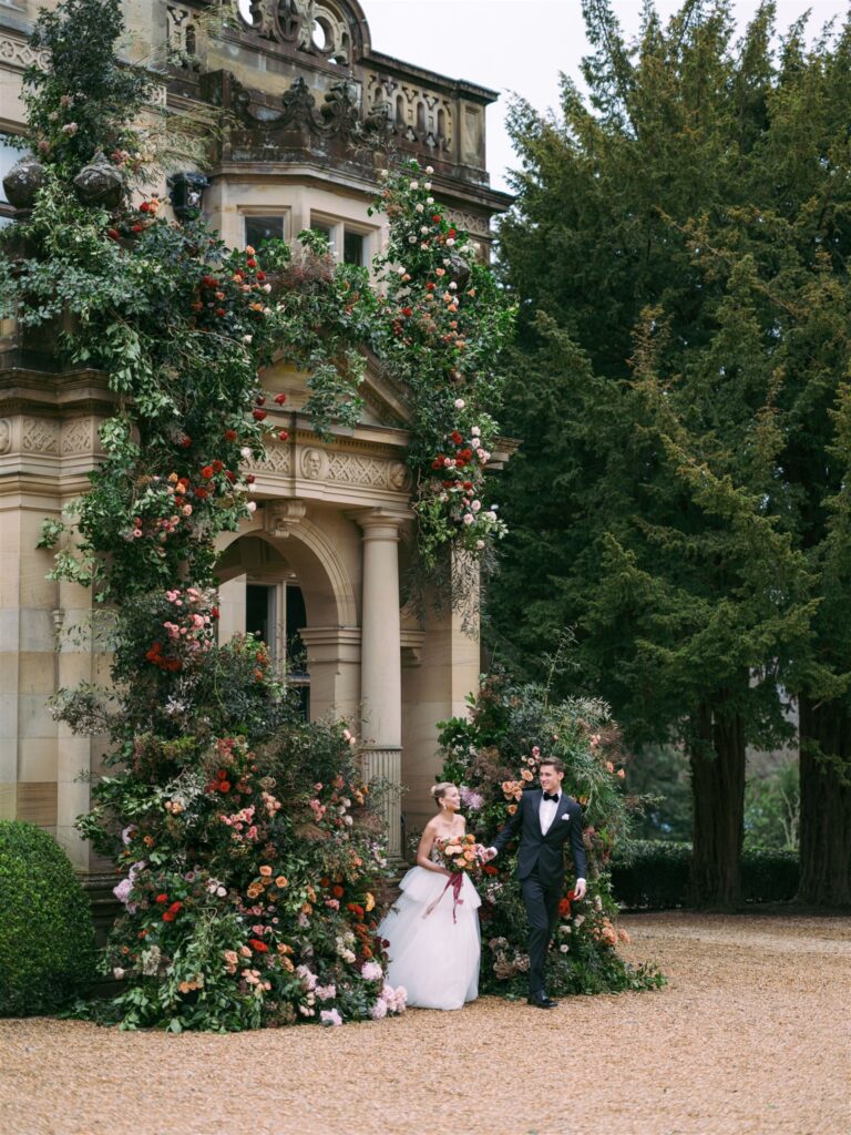 Pale Hall Weddings Outside