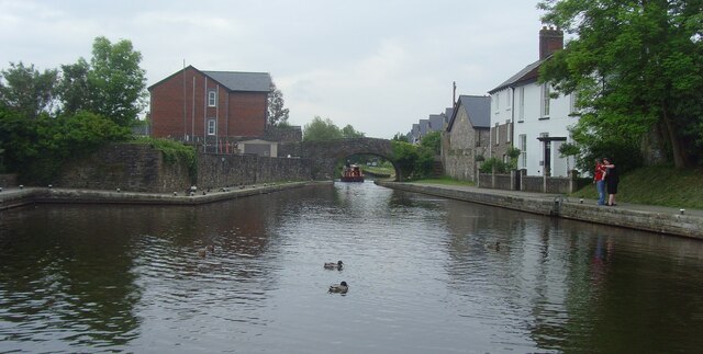 Brecon town
