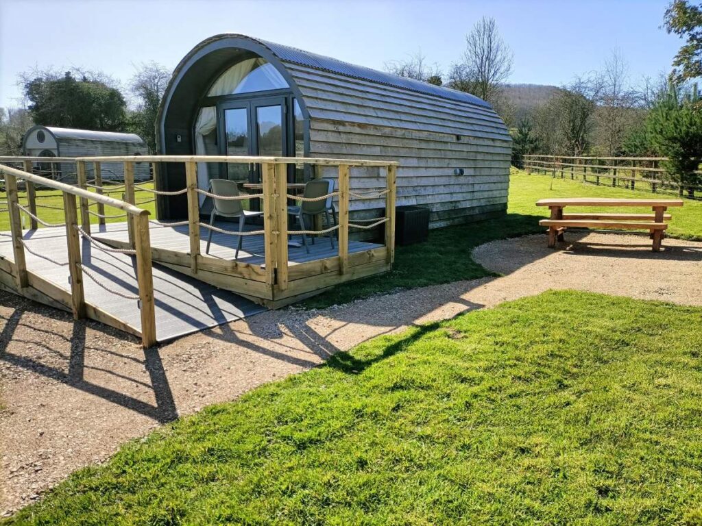 Damson pod ramp access