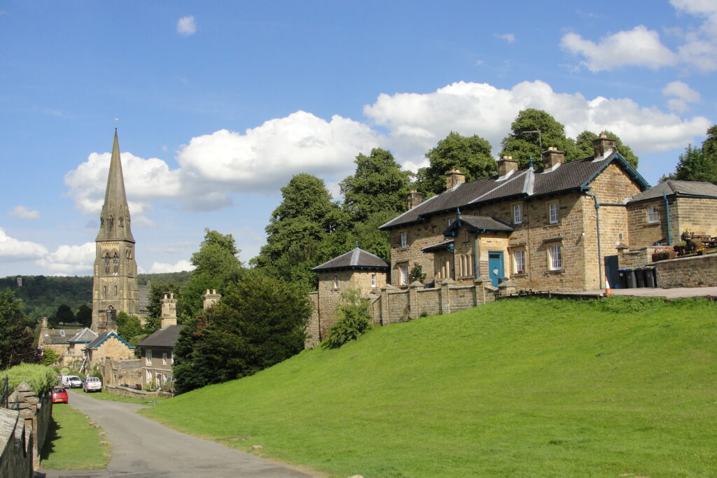 Edensor village