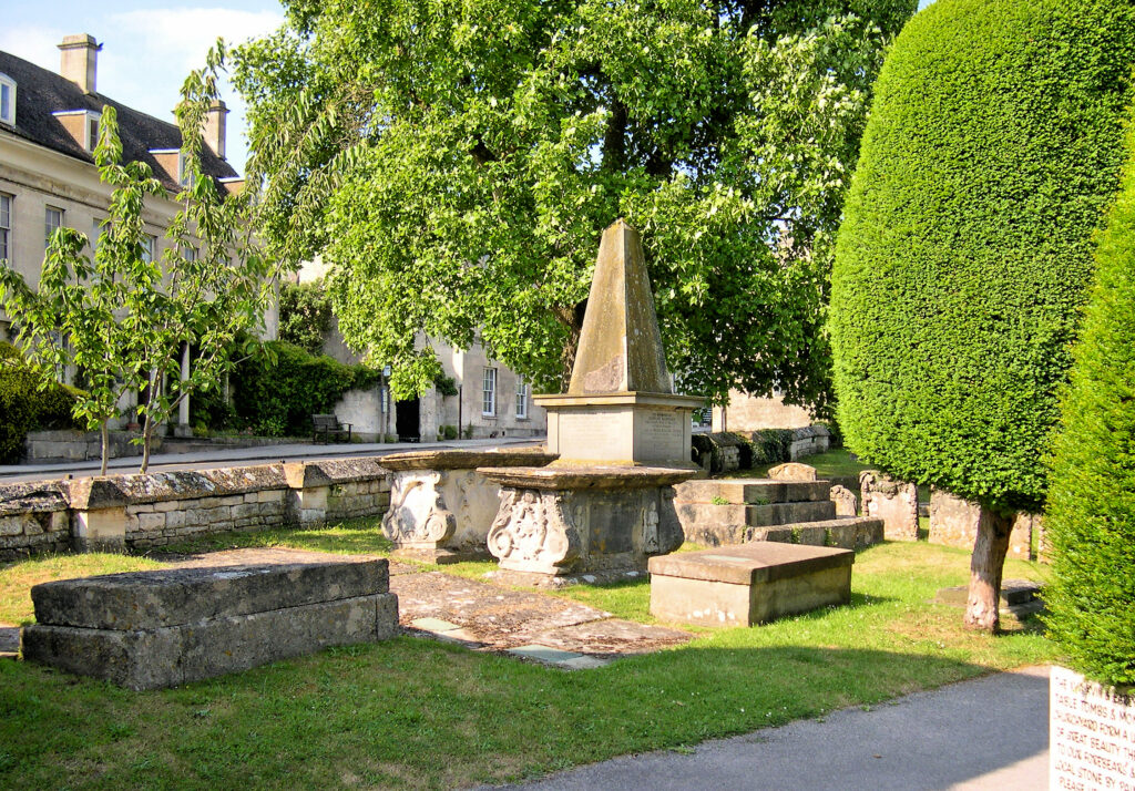 Painswick churchyard